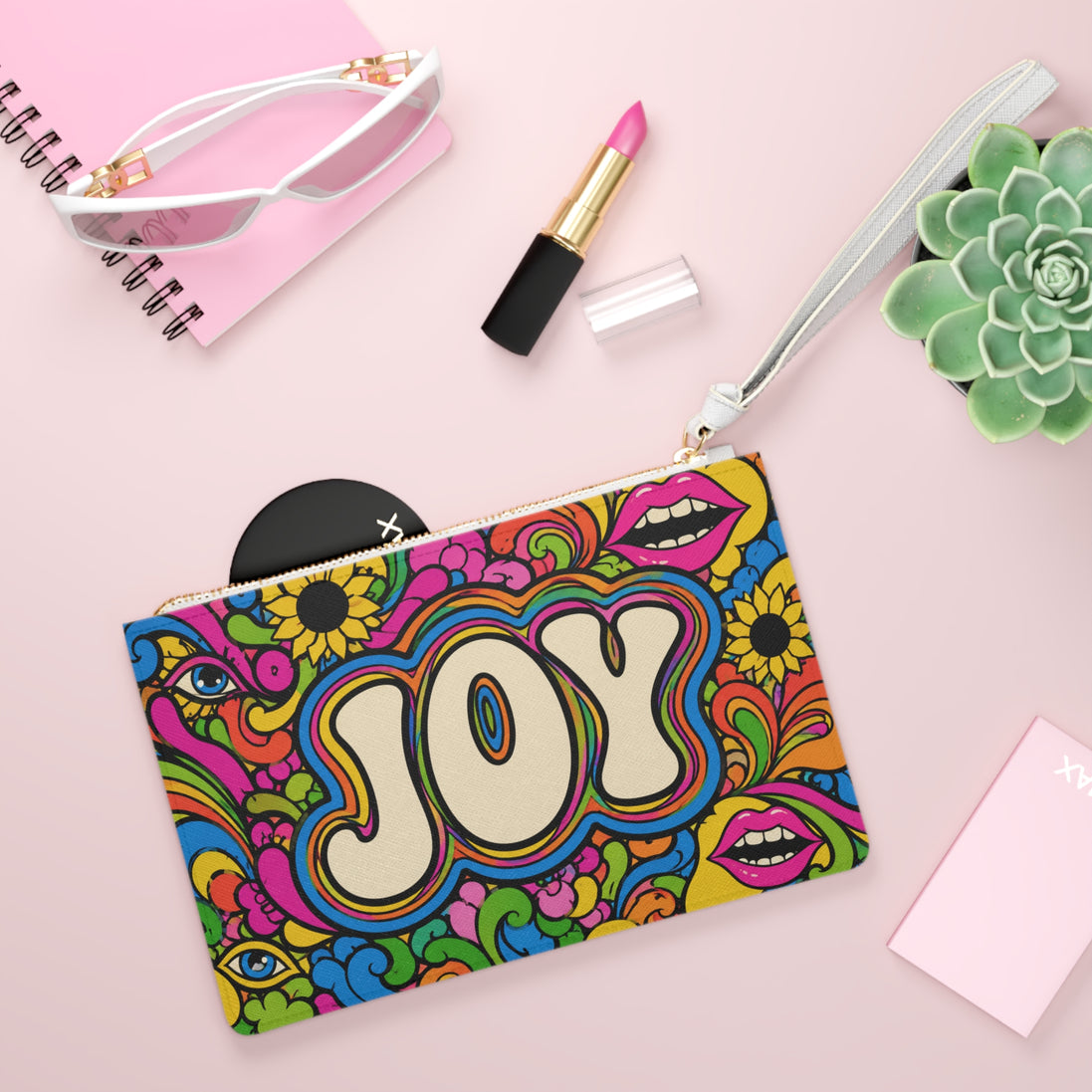 JOY Vegan Leather Clutch