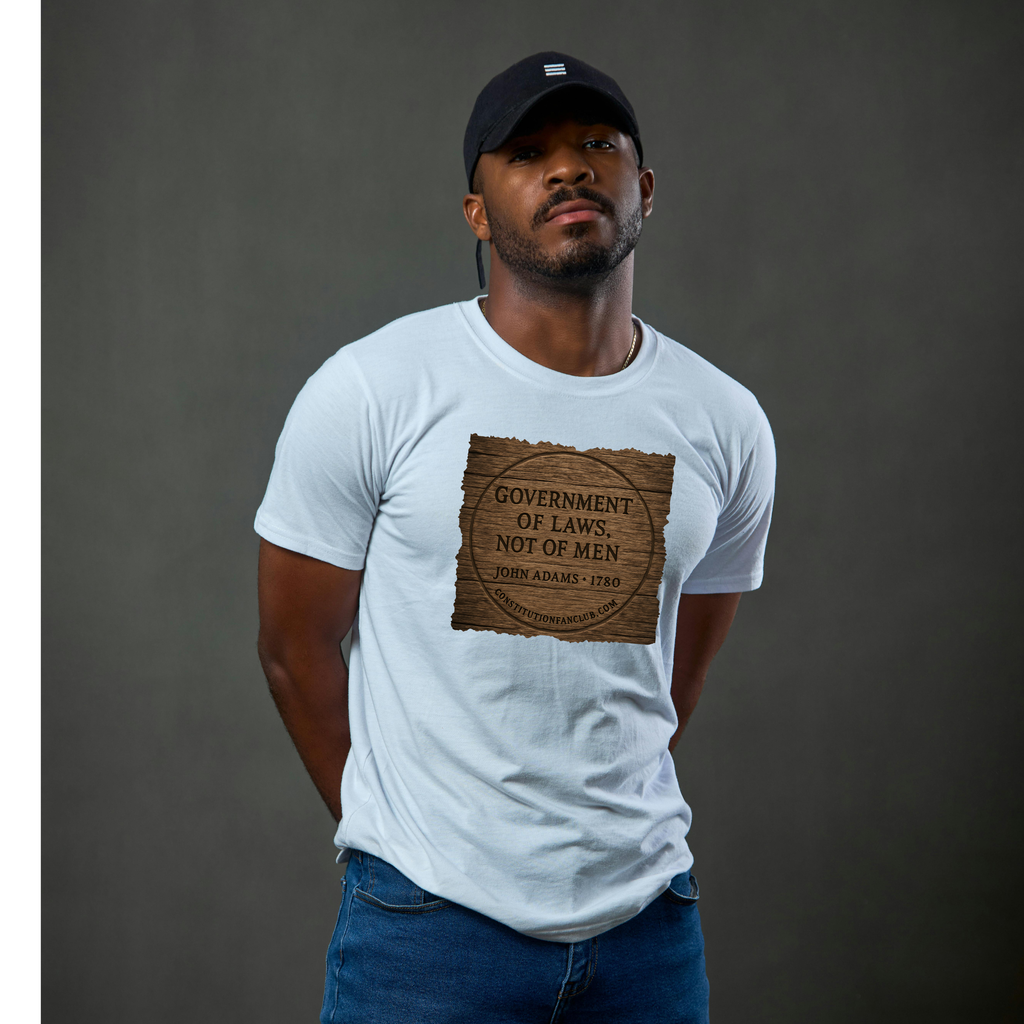 Government of Laws — Wood Edition Tee