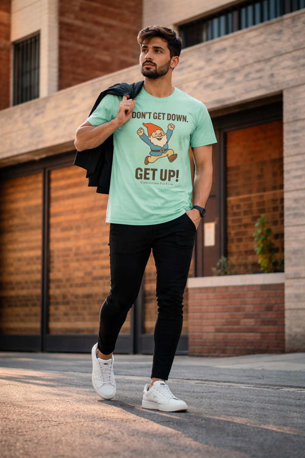 Don’t Get Down. Get Up! — Vintage Tee