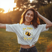 Bee Joyful, Bee Free Tee