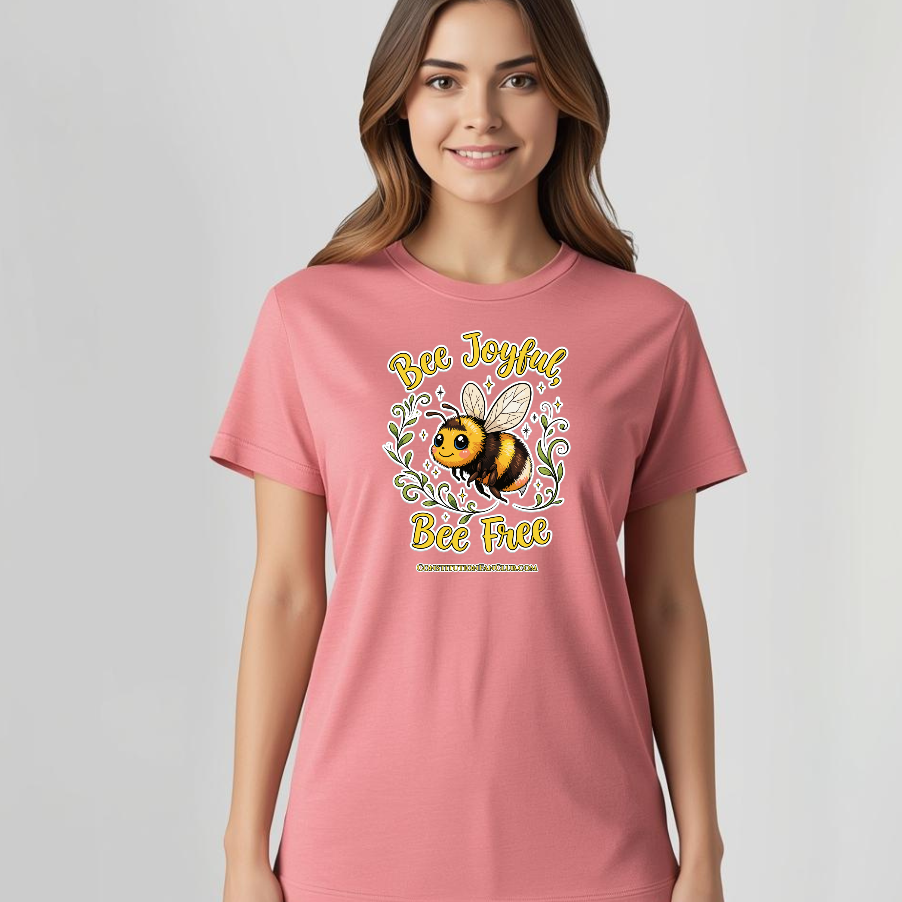 Bee Joyful, Bee Free Tee