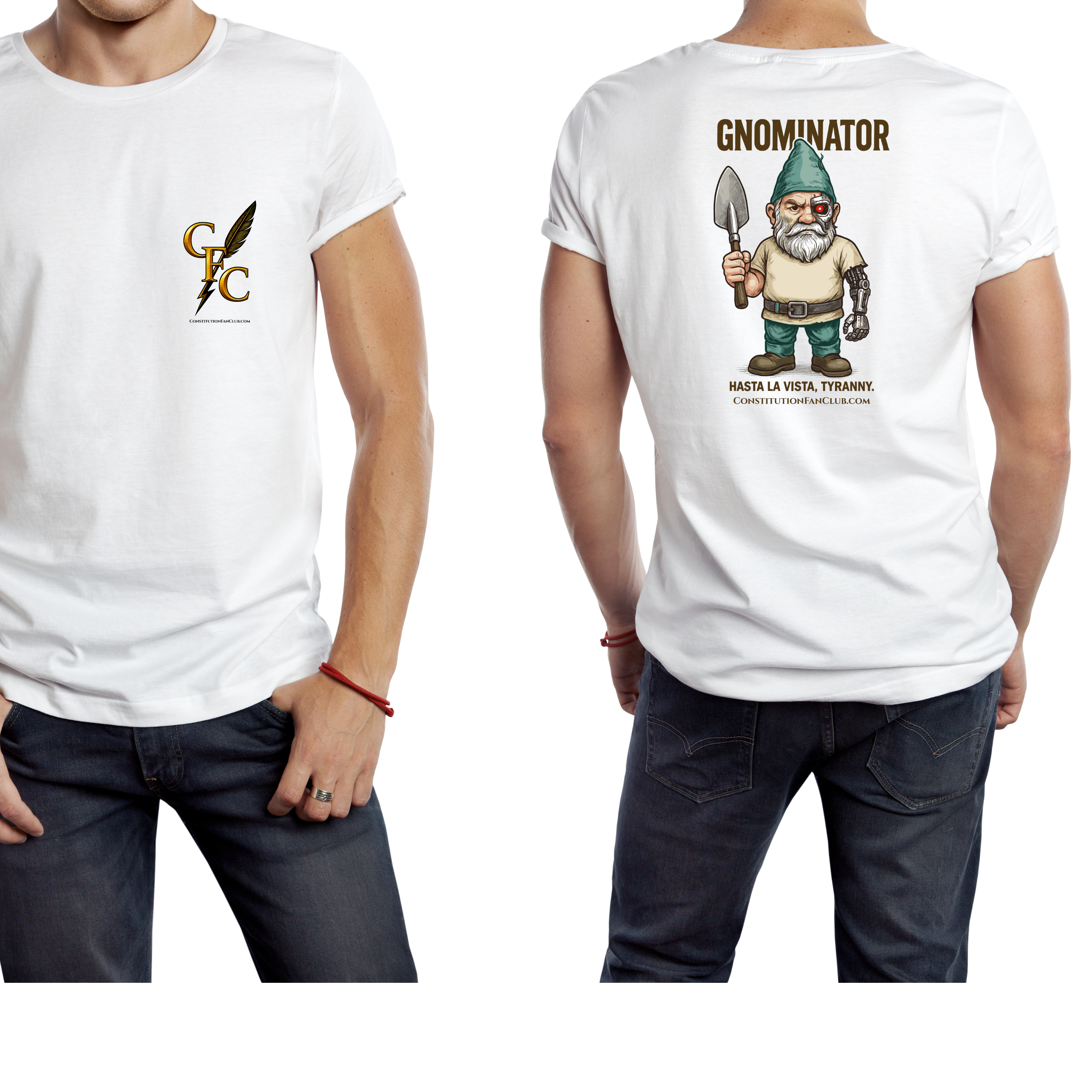 Gnominator Tee— The Jesters’ Union Collection