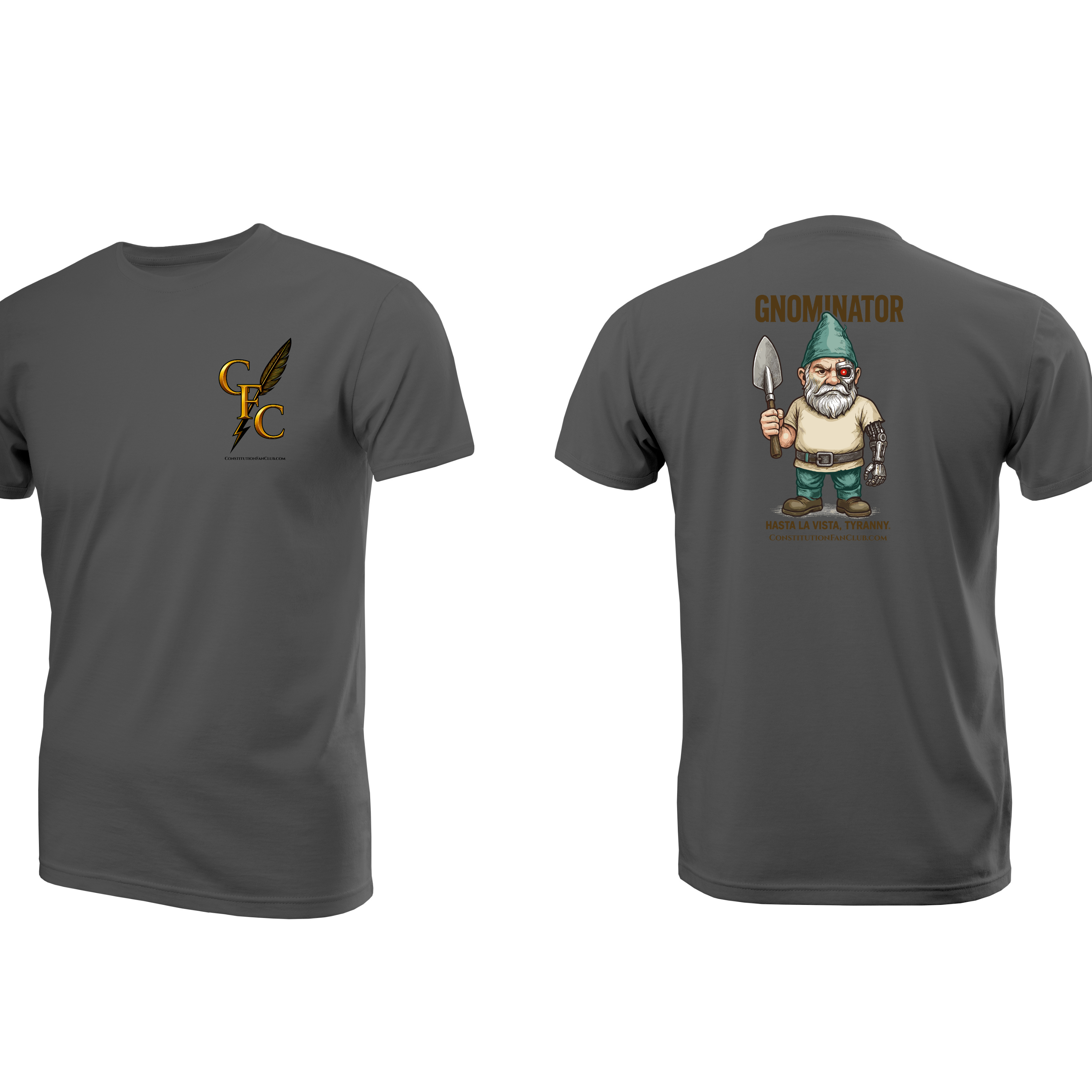 Gnominator Tee— The Jesters’ Union Collection