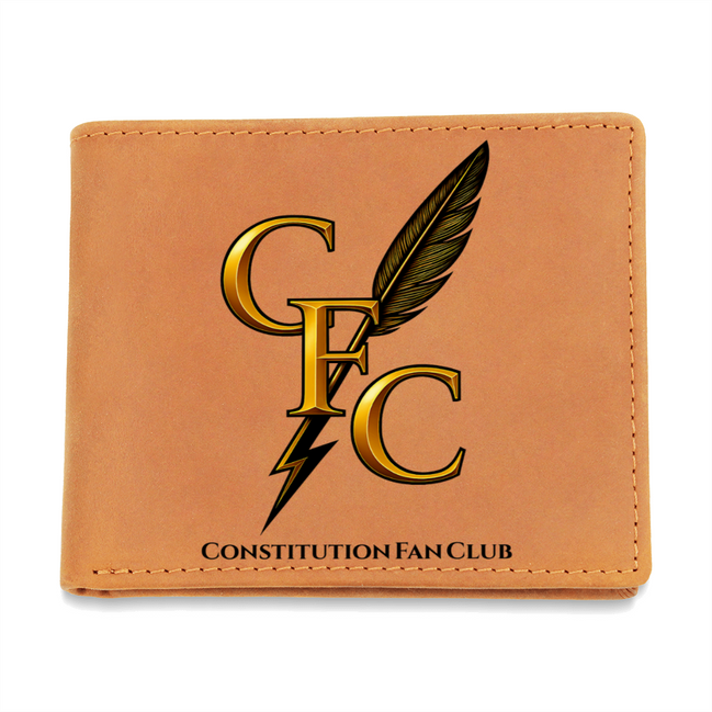 CFC Genuine Leather Wallet – Constitution Fan Club