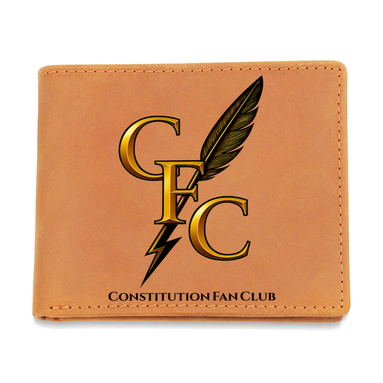 CFC Genuine Leather Wallet – Constitution Fan Club