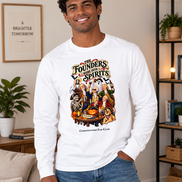 The Founders Were Into Spirits | Halloween Long Sleeve Shirt