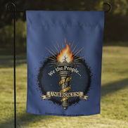 We The People Unbroken Garden Flag – Liberty Torch Flag