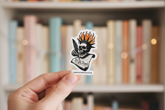 Liberty Burns – Sticker