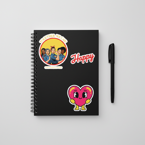 "Together, We Can!" – Sticker