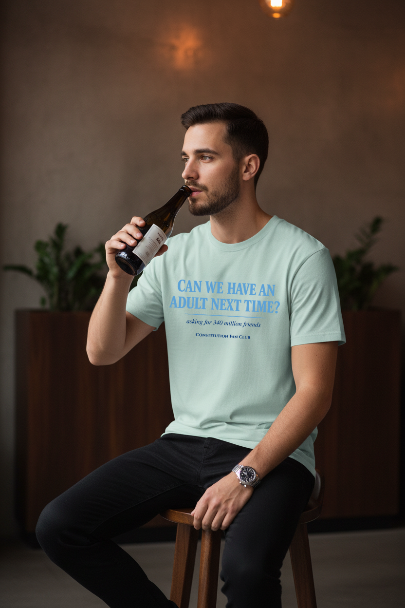 Can We Have an Adult Next Time? Political Humor T-Shirt