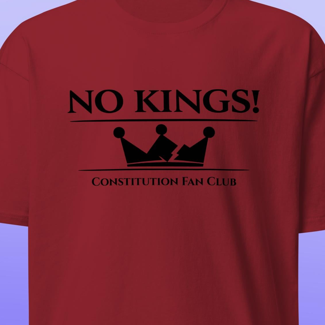 No Kings! Tee — Cotton Heritage MC1086