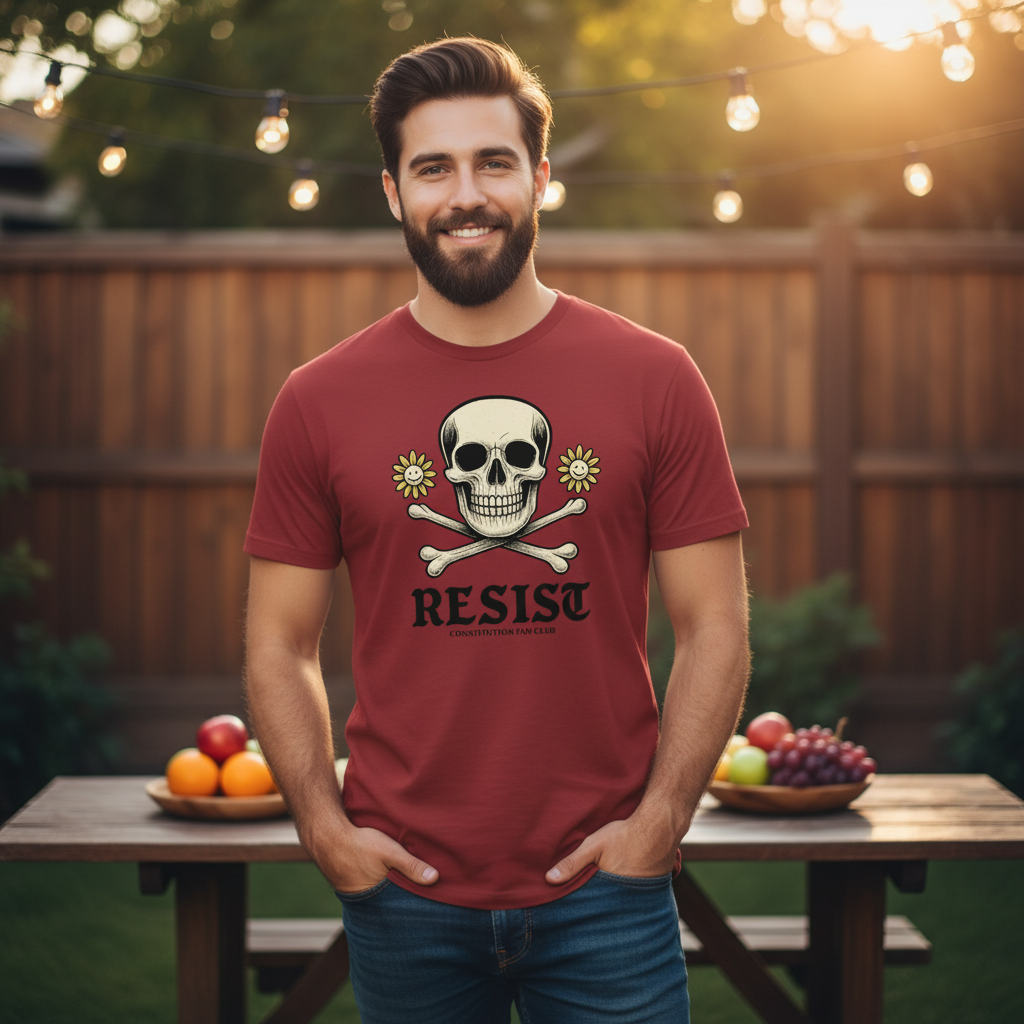 Resist, with Daisies! Tee