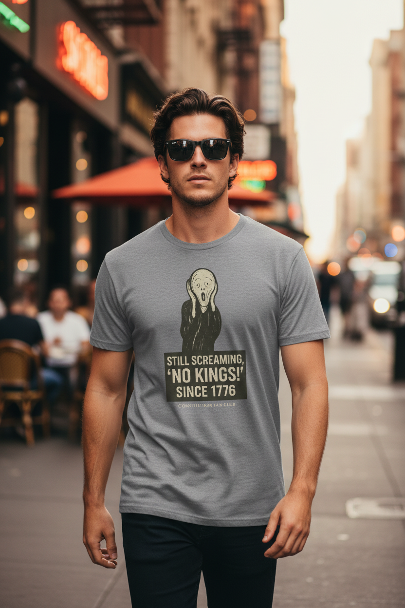 “Still Screaming, ‘No Kings!’ Since 1776” Tee
