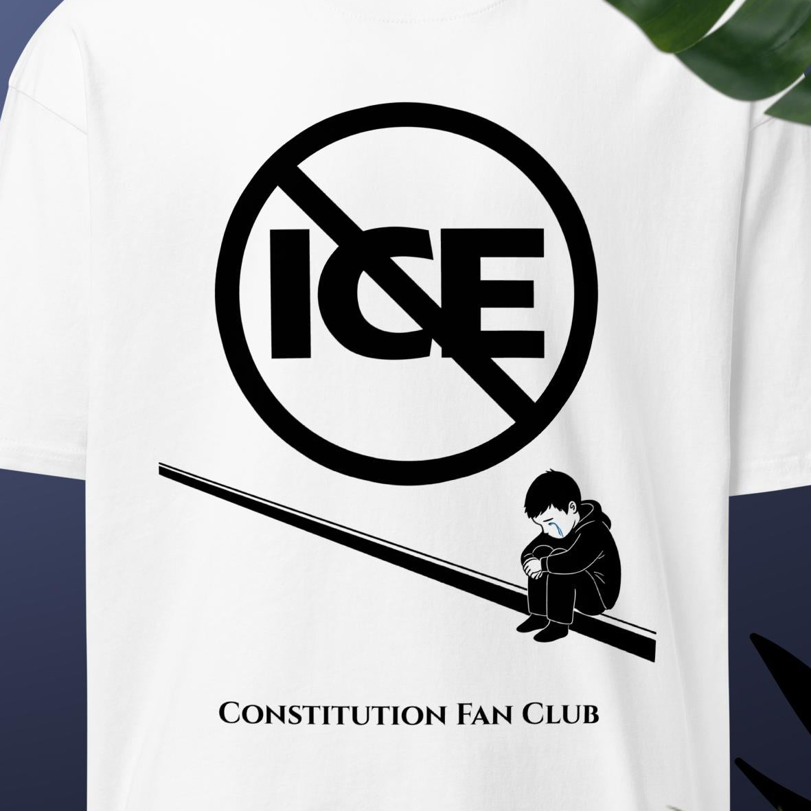 No ICE — Constitution Fan Club MC1086 Tee