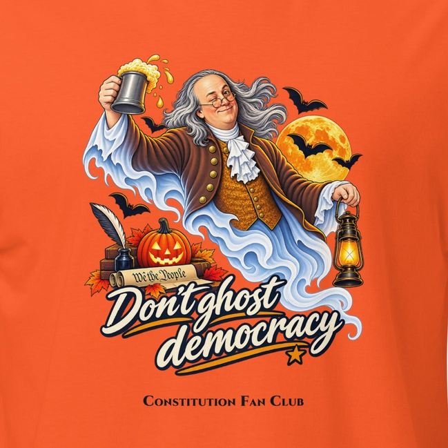 Don’t Ghost Democracy - Halloween T-Shirt