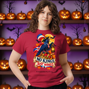 No Kings, Just Wings Revolutionary Crow T-Shirt