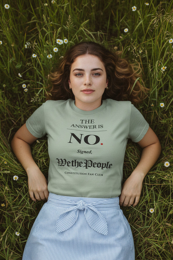 “The Answer Is NO.” — Vintage Tee