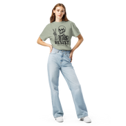 Resist Skeleton — Vintage Tee