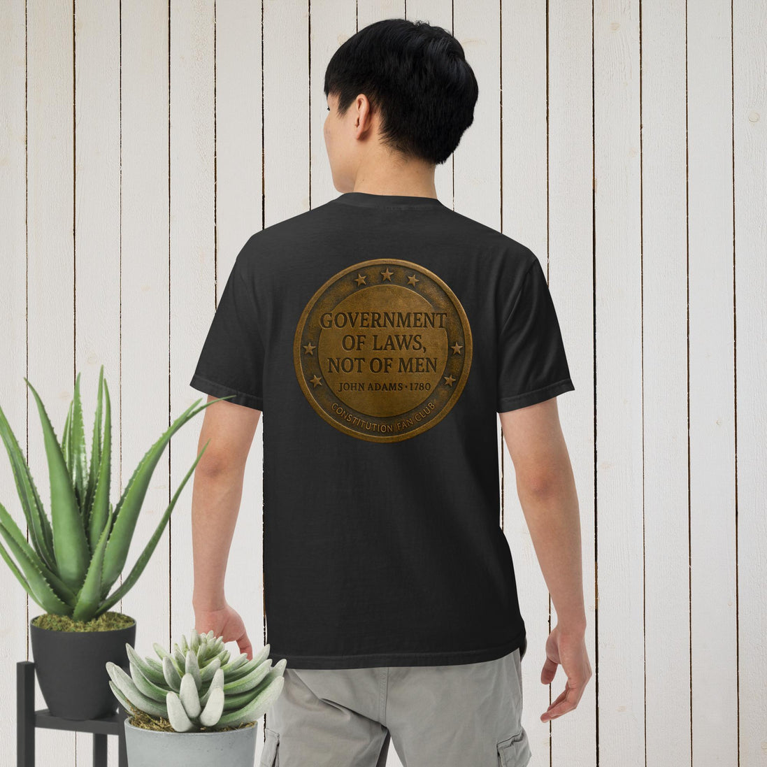 Government of Laws Bronze Seal — Vintage Tee