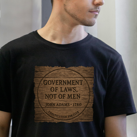 Government of Laws Wood Edition — Vintage Tee