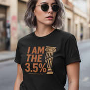 I Am the 3.5% — Vintage Tee