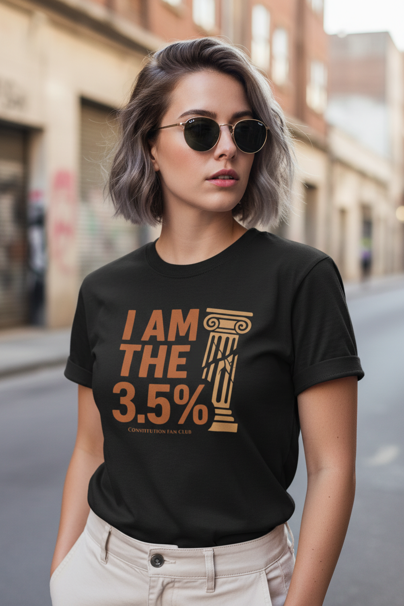 I Am the 3.5% — Vintage Tee