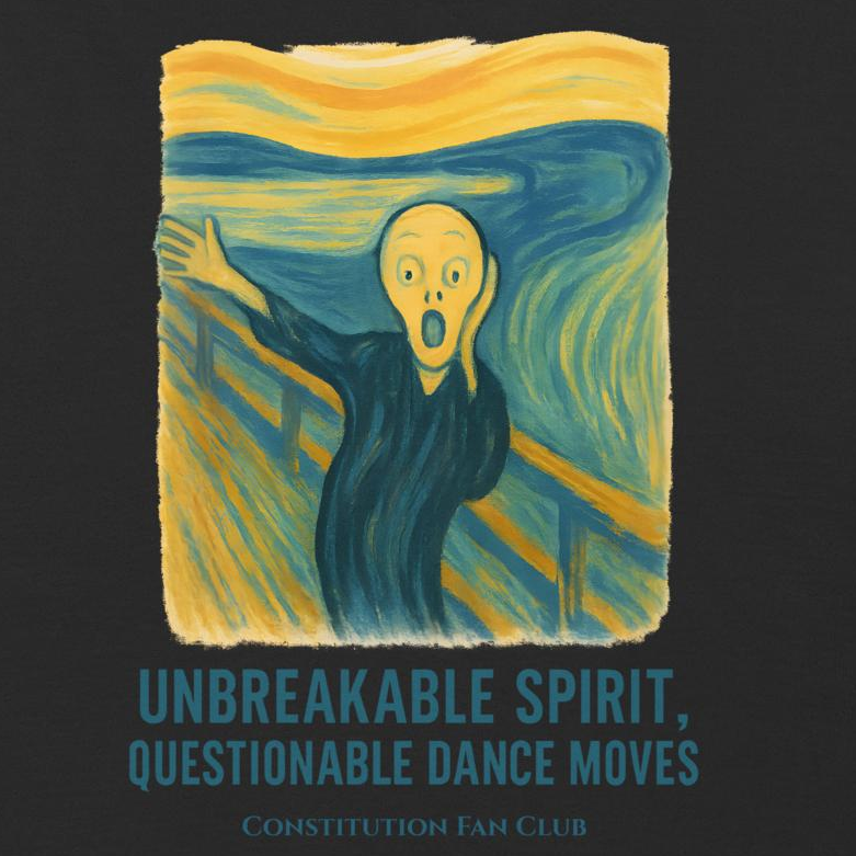 “Unbreakable Spirit, Questionable Dance Moves” — Vintage Tee