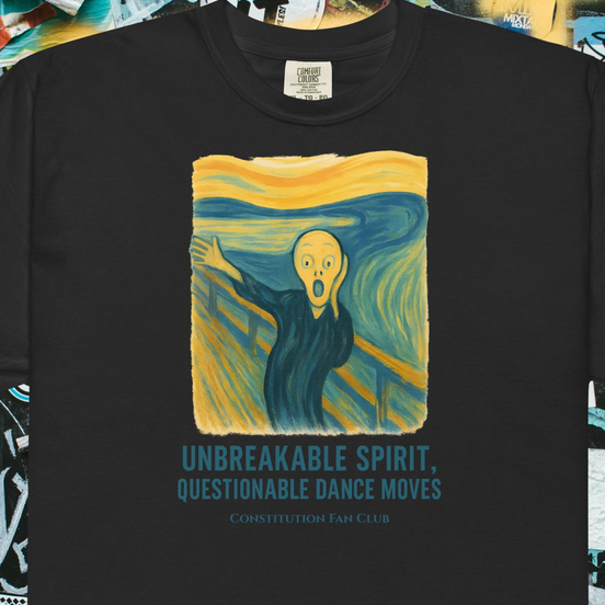 “Unbreakable Spirit, Questionable Dance Moves” — Vintage Tee