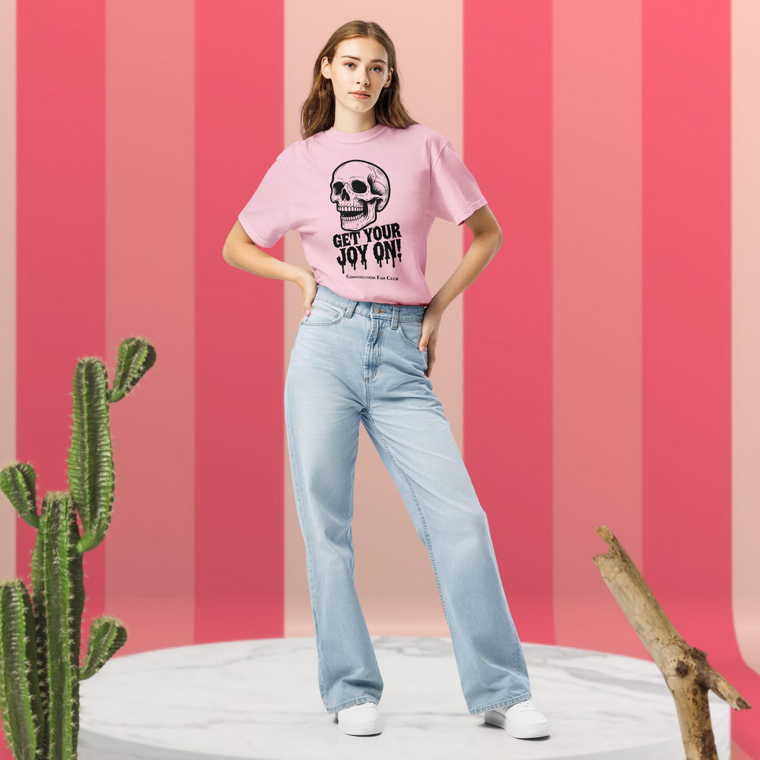 Get Your Joy On (Skull Edition) — Vintage Tee