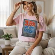 “We Are Enough” Graffiti — Vintage Tee
