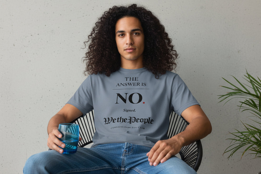 “The Answer Is NO.” — Vintage Tee