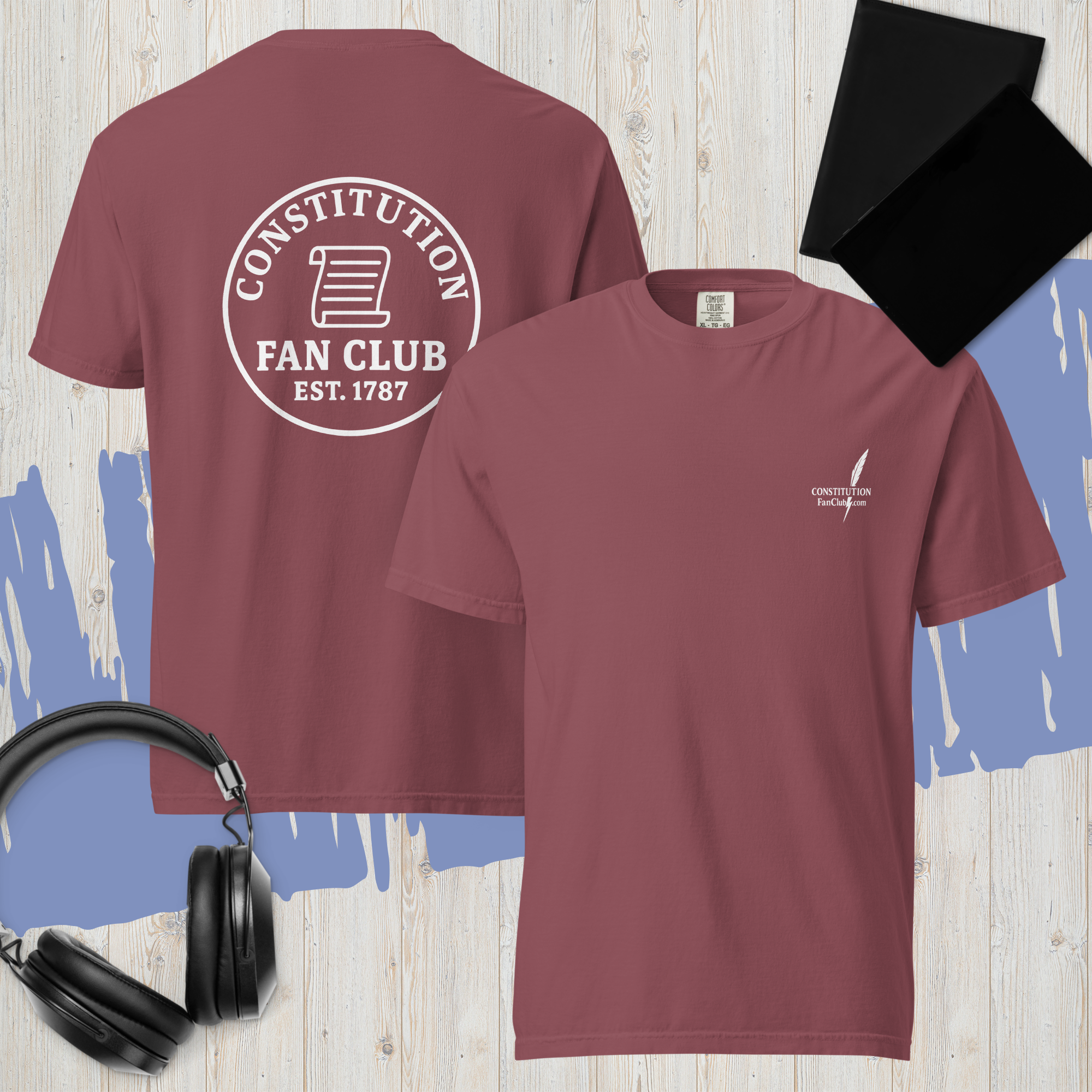 Constitution Fan Club — Classic Seal Tee