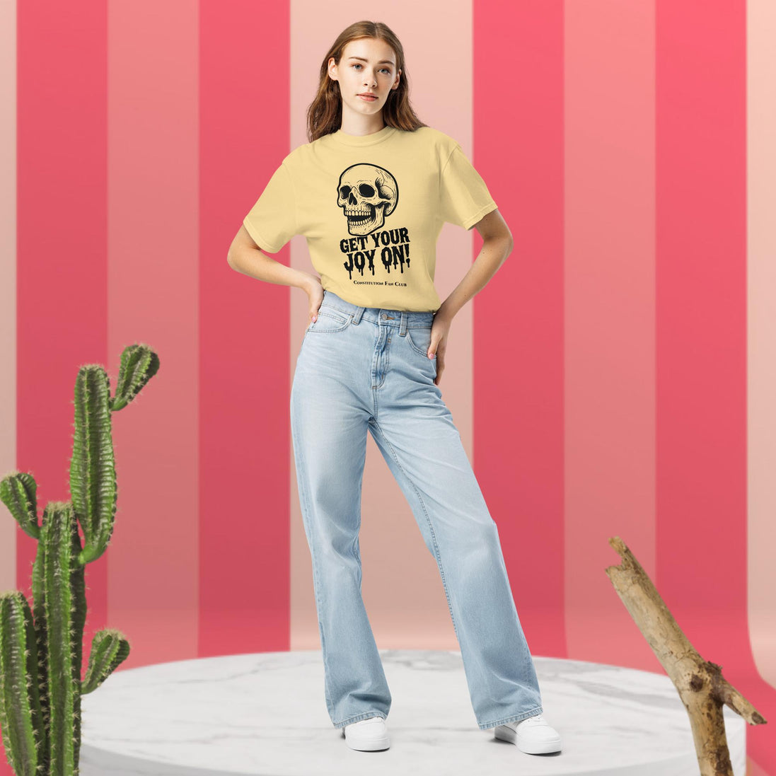 Get Your Joy On (Skull Edition) — Vintage Tee