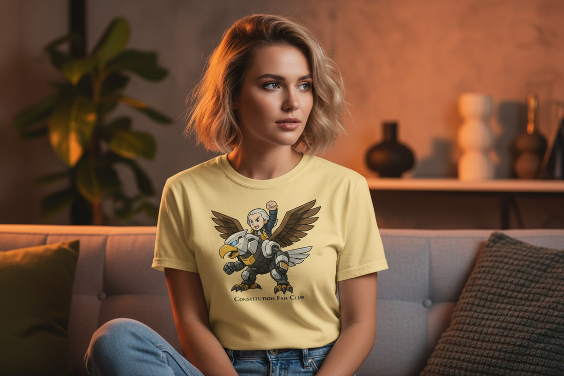 Washington X Mecha Eagle — Vintage Tee
