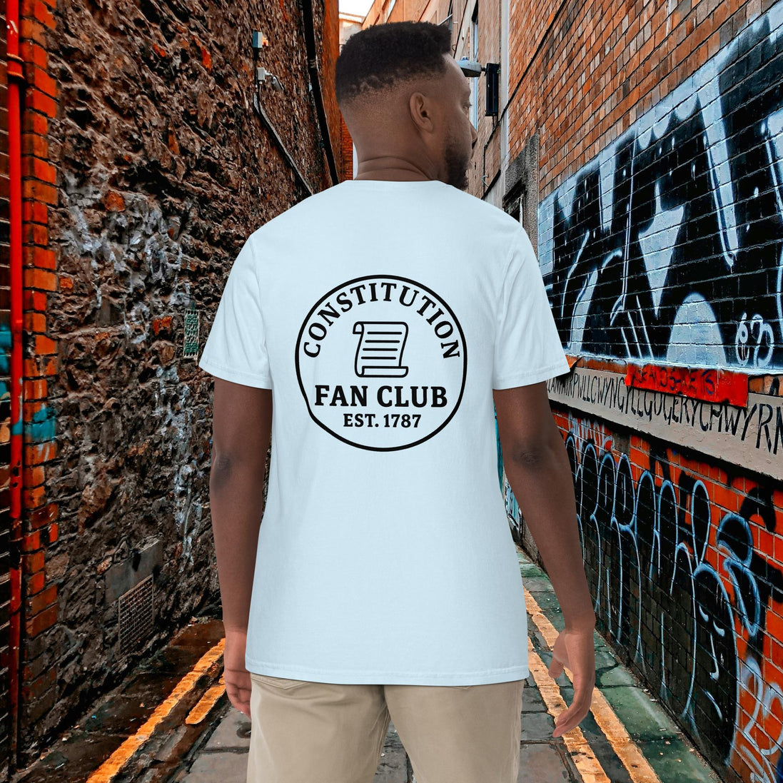 Constitution Fan Club — Minimal Mark Tee