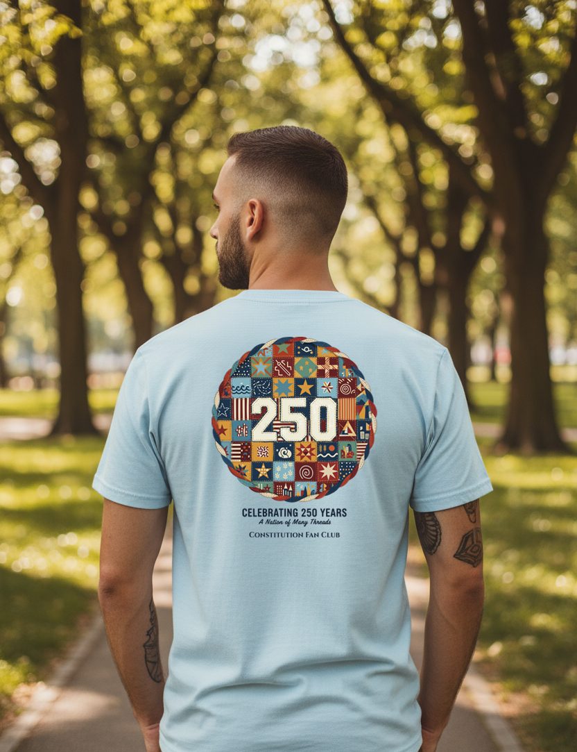 250 Quilt of Many  — Vintage Tee
