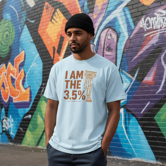 I Am the 3.5% Tee