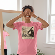 Battle of Ink & Shadow (Sepia) — Vintage Tee