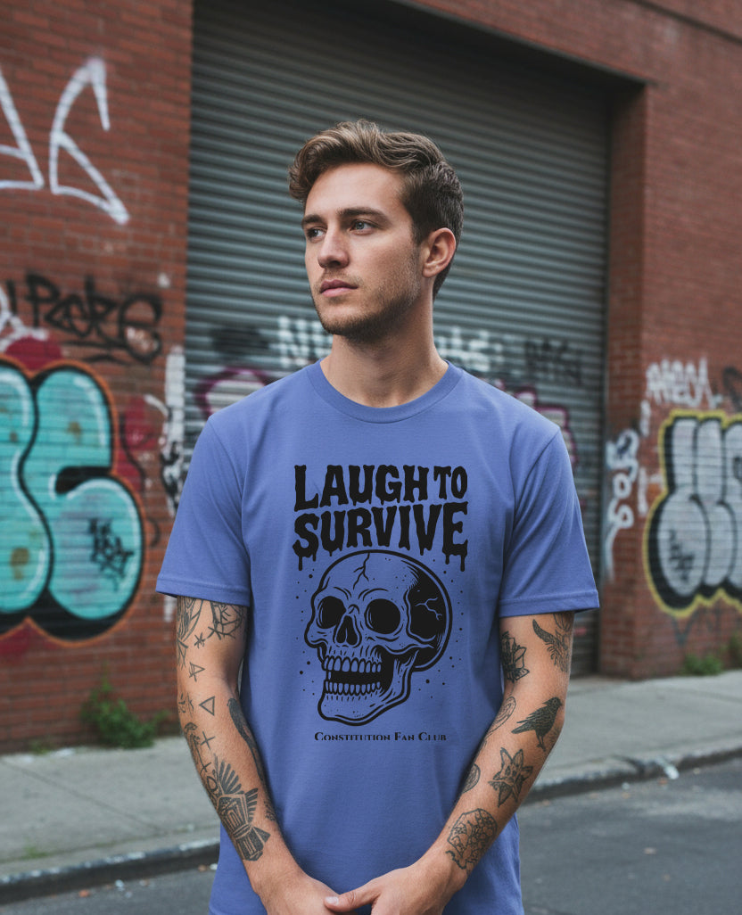 Laugh to Survive — Vintage Tee