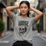 Laugh to Survive — Vintage Tee