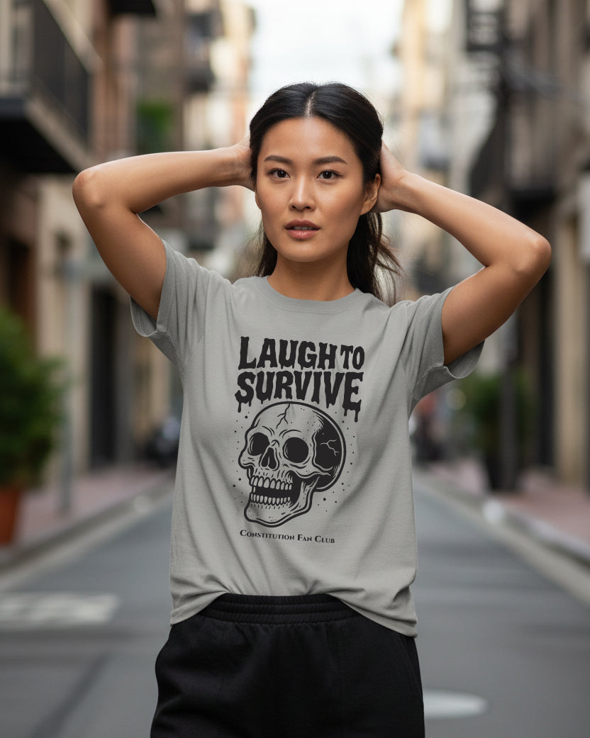 Laugh to Survive — Vintage Tee