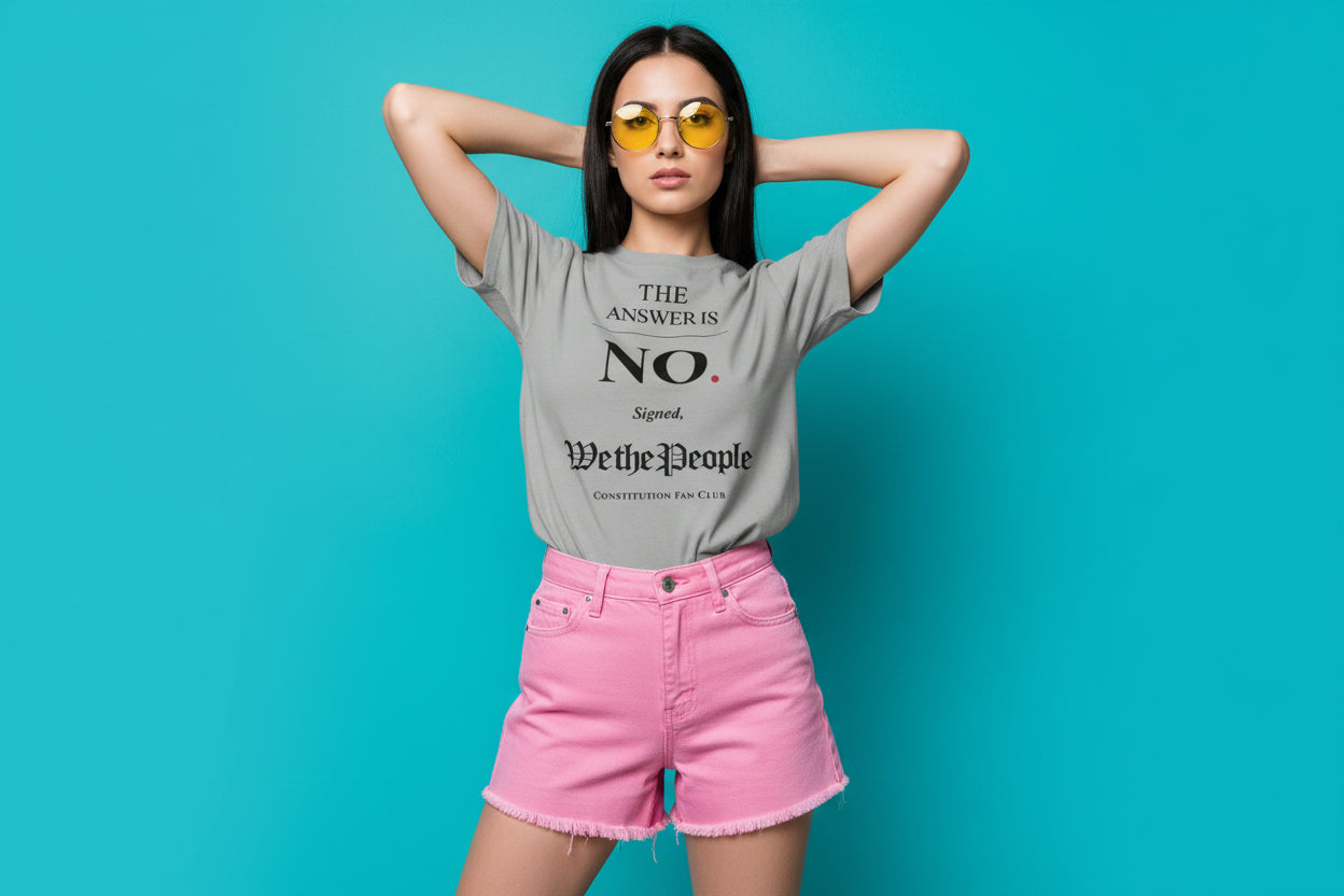 “The Answer Is NO.” — Vintage Tee