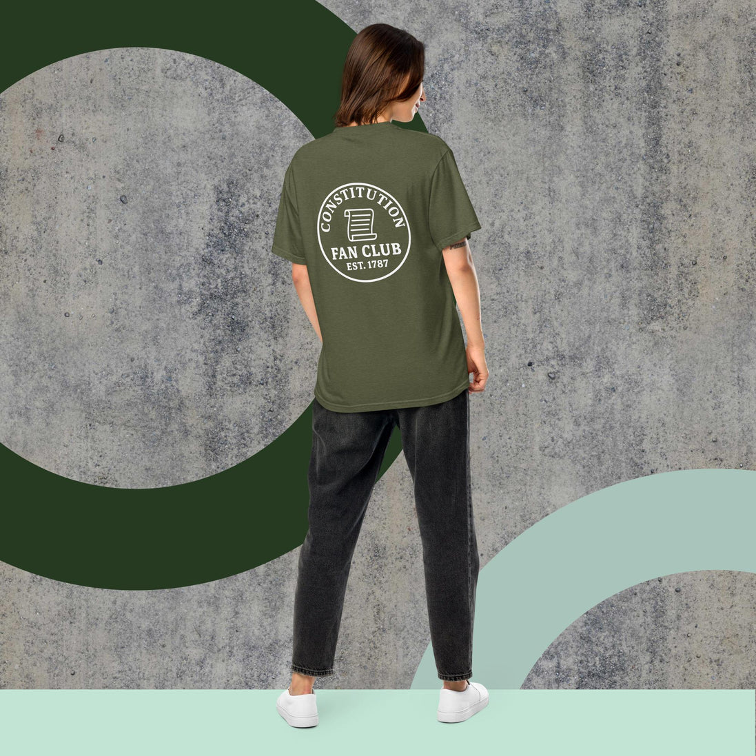 Constitution Fan Club — Vintage Tee