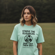 Starve the Oligarchs! — Vintage Tee