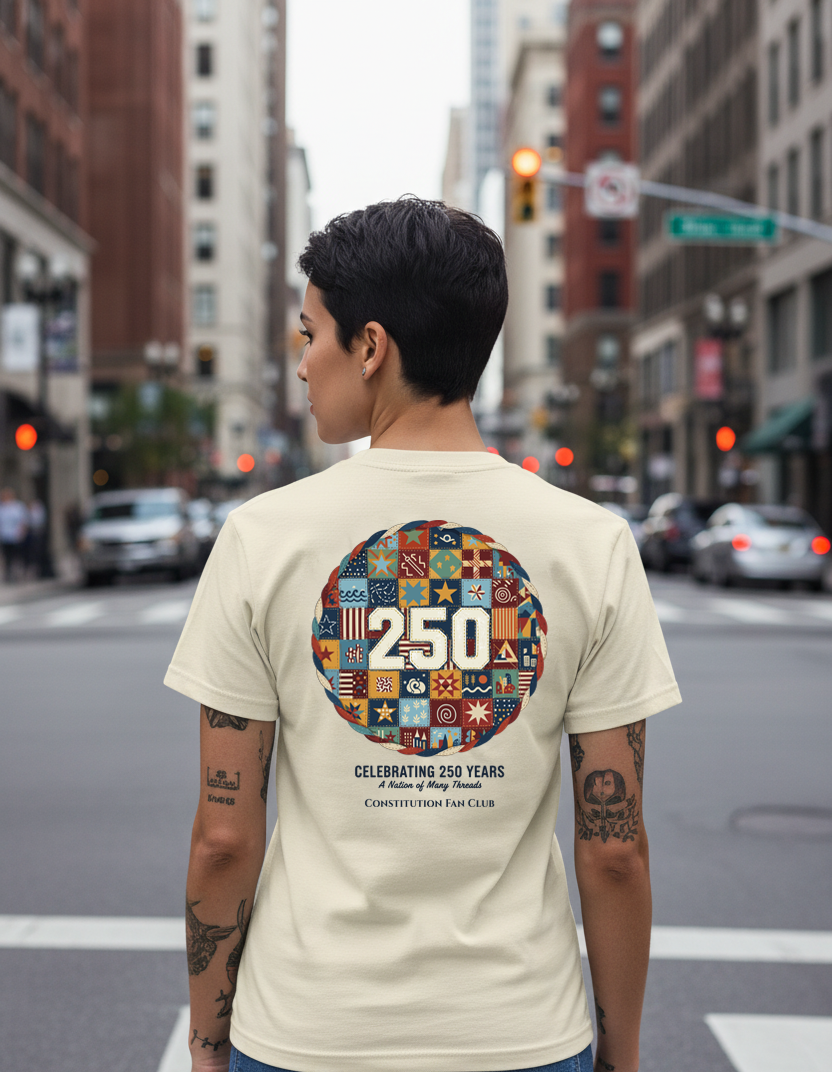 250 Quilt of Many  — Vintage Tee