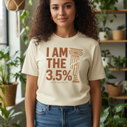 I Am the 3.5% — Vintage Tee