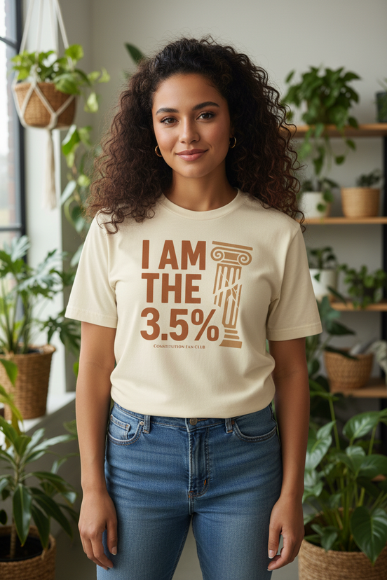 I Am the 3.5% Tee