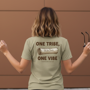 One Tribe, One Vibe Scroll — Vintage Tee
