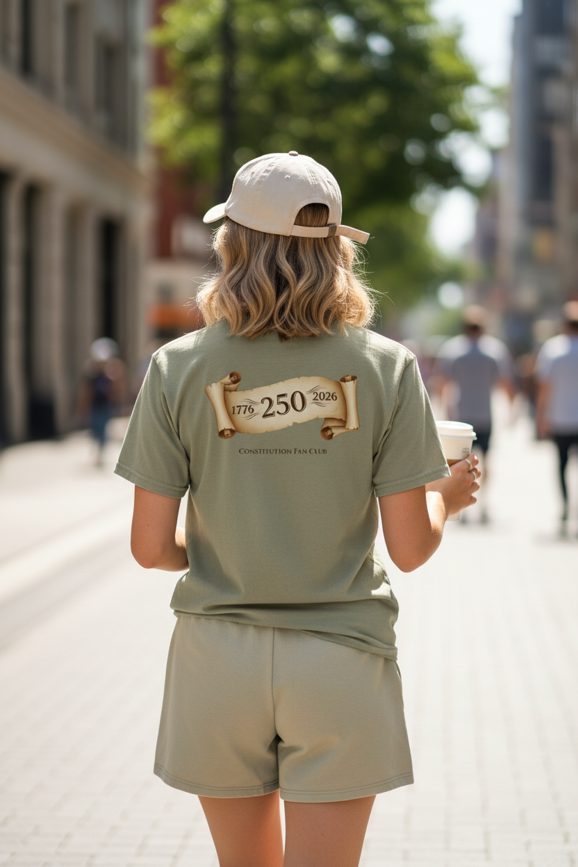 250 Scroll  — Vintage Tee