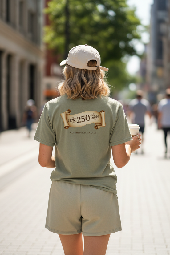 250 Scroll  — Vintage Tee